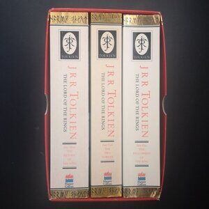 1993 J.R.R. Tolkien's The Lord Of The Rings Box Set in Original Slip Case